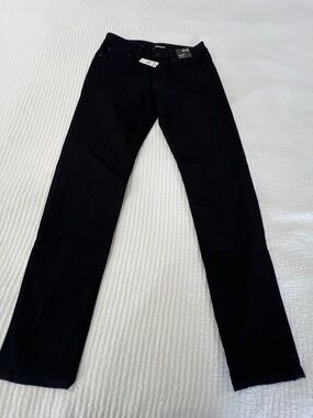 Express Men's Black Athletic Slim Straight Jeans Hyper Stretch size 30x32 NWT